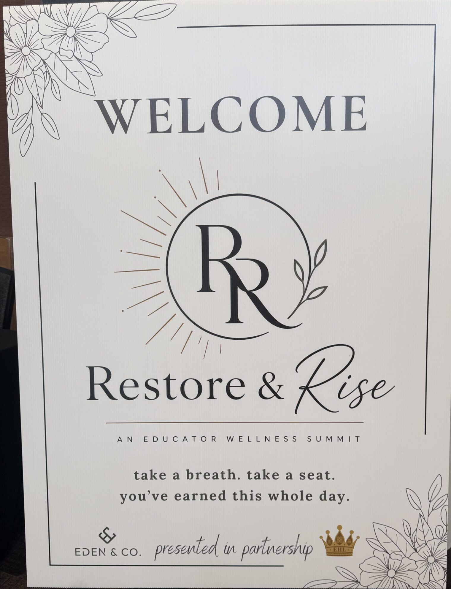 Restore & Rise poster